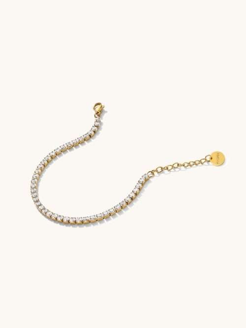 DOROSE Wasserfester Schmuck Sparkling Armband Gold