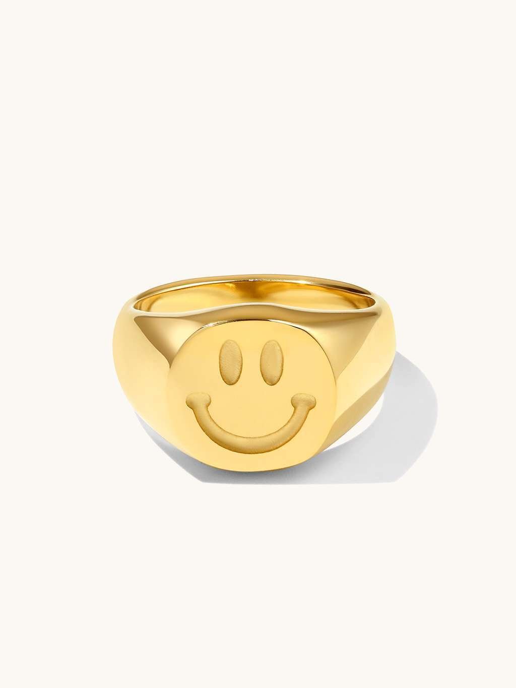 Dorose schmuck smile Lächeln Happy Ring Gold